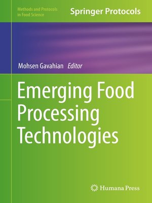 cover image of Emerging Food Processing Technologies